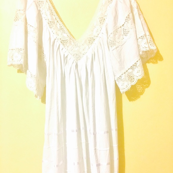 mexican embroidered maxi dress